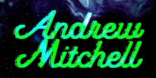 Picture 
                  containing the text 'Andrew J. Mitchell' that links to his website.